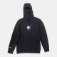FILA Heritage Μαύρο Φούτερ με Κουκούλα / Pre Owned